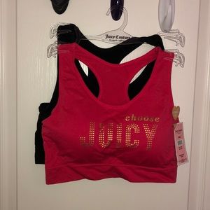 Juicy Courure sports bras